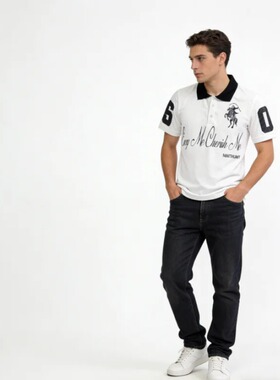 Hip-hop fun cotton sport shirt  summer Y2K short-sleeved top