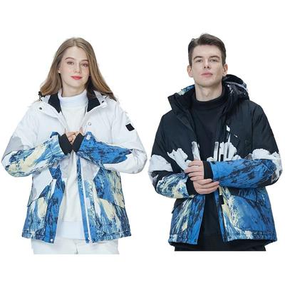 滑雪加厚保暖防水登山外套