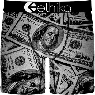 Men’s Mid Boxer Brief, 4-Way Stretch Performance Underwear