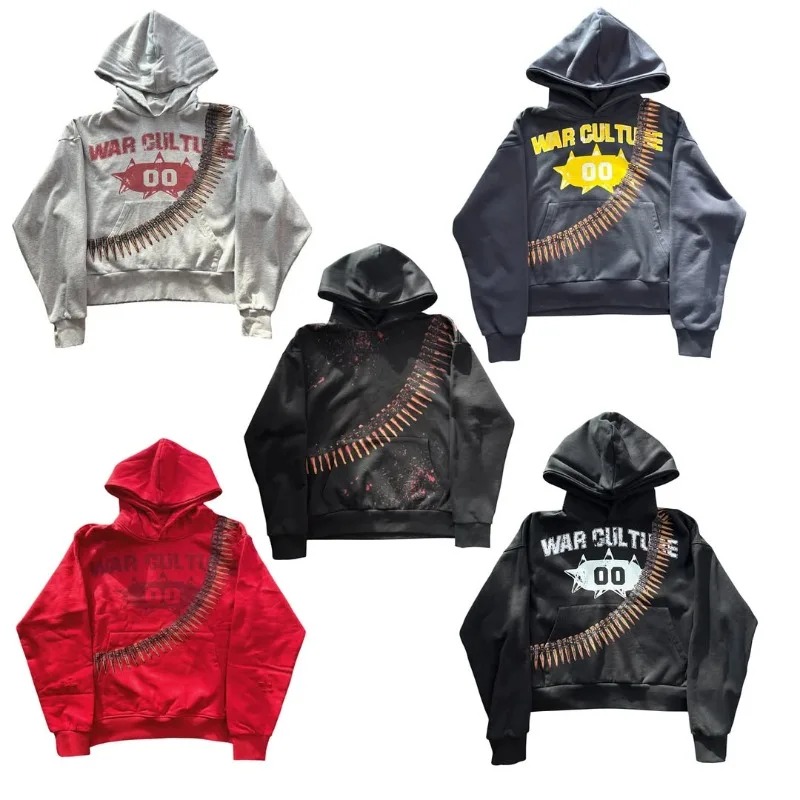 Fashionable and casual letter print oversized sweatshirt
