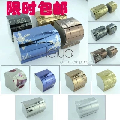 [实体专卖】卷纸座封闭式纸巾架浴室纸巾盒卫生间纸盒加长防水