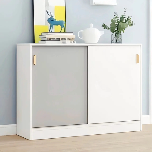 超薄餐边柜夹缝定制简约PVC窄柜