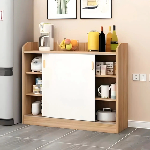 多功能超薄夹缝餐边柜拐角PVC