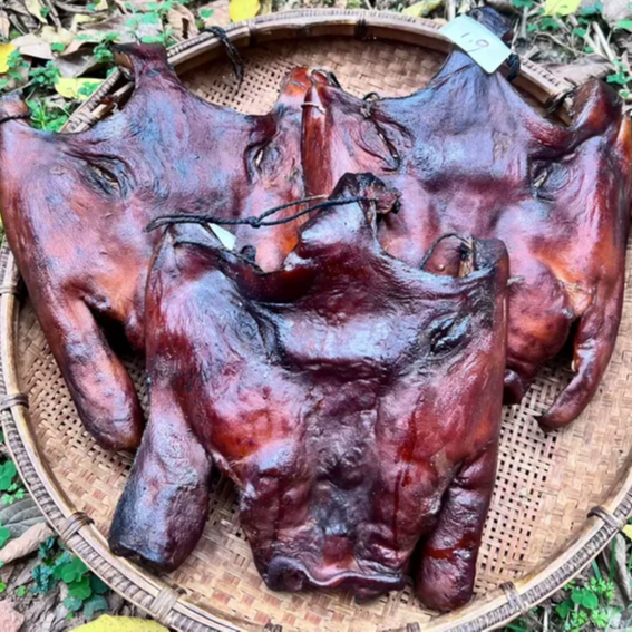整个 湖南农家柴火烟熏腊猪脸猪头肉猪嘴巴湘西腊肉猪拱嘴猪鼻子,粮油调味/速食/干货/烘焙,腌肉/腊肉/腊禽类,淘宝优惠券,粉丝福利购,淘宝优惠卷