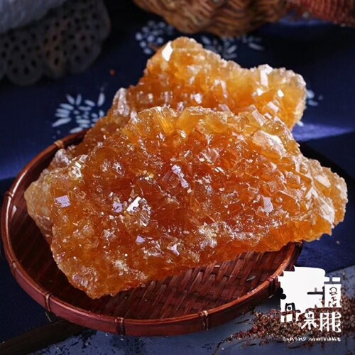 黄金冰糖冰柱湘西怀化麻阳农家自制蔗糖甘蔗熬制红糖老冰糖
