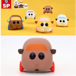 TOMY多美卡合金车SP PUI PUI 天竺鼠 卡通仿真玩具车 萌宠摆件