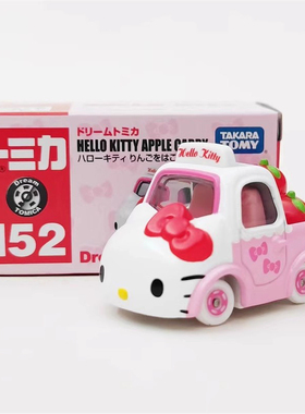 TOMY 152 多美卡 Appy Carry Kitty 猫 卡通玩具车 合金 萌宠摆件
