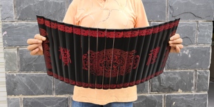 定制竹简婚书礼赞告文司仪专用请柬婚礼签到礼单空白写字创意竹签