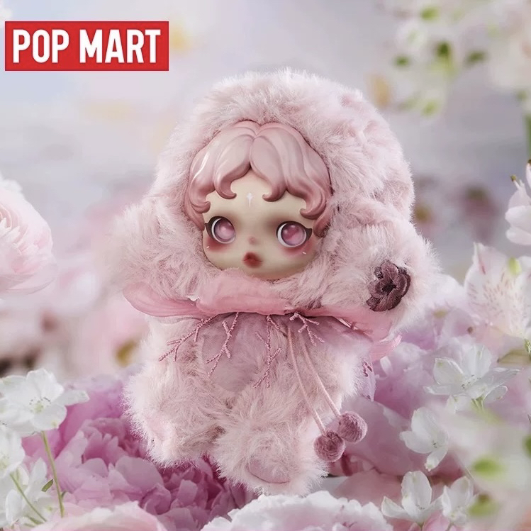 POPMART泡泡玛特SKULLPANDA光织园系列SP搪胶二代毛绒挂件2代盲盒