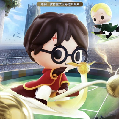 POPMART泡泡玛特 哈利波特魔法世界道具系列盲盒手办玩具礼物赫敏