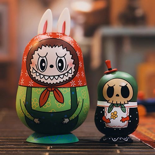 POPMART泡泡玛特 LABUBU精灵玩具系列拉布布盲盒摆件玩具盲盒礼物