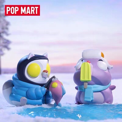 泡泡玛特小小冒险家4盲盒正品