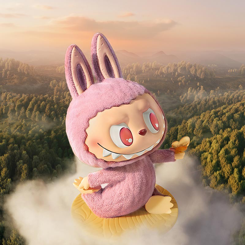 POPMART泡泡玛特 THE MONSTERS慵懒瑜伽系列手办盲盒LABUBU拉布布