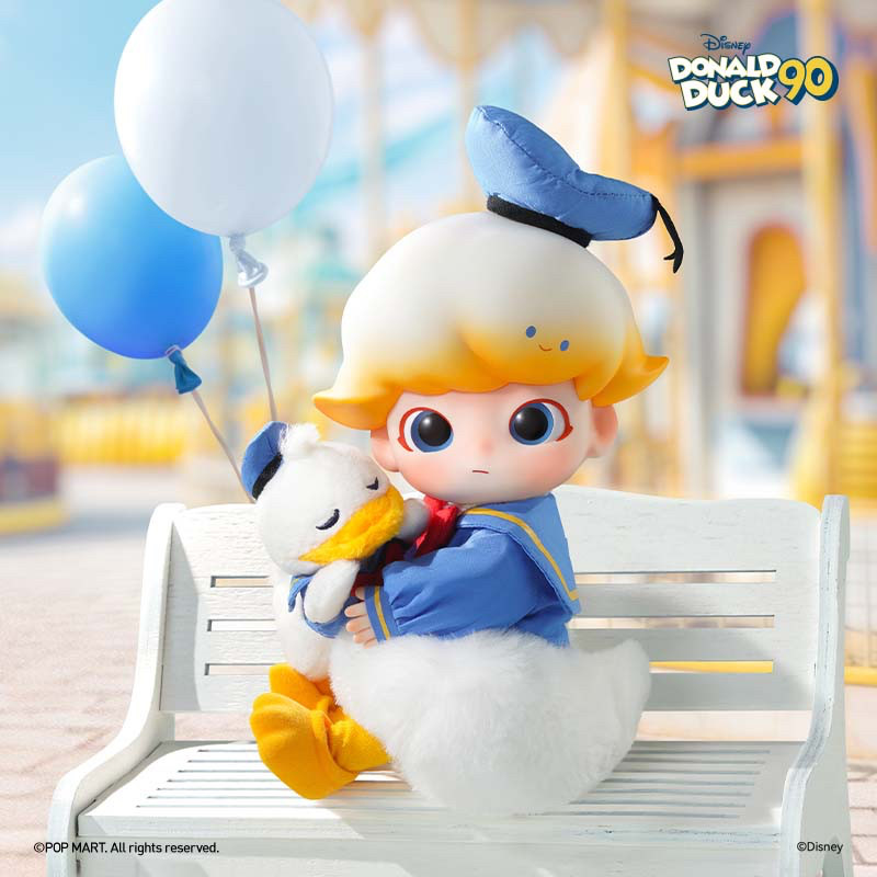现货 泡泡玛特迪士尼DIMOO唐老鸭1/8可动人偶玩具礼物可爱手办BJD