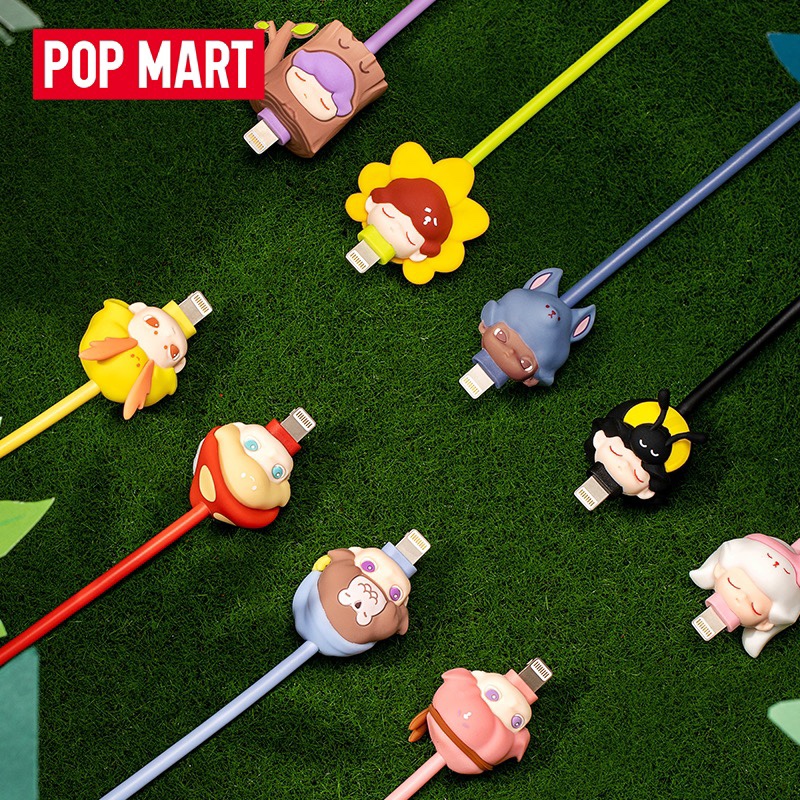 泡泡玛特 DIMOO森林之夜系列数据线今晚不准睡可爱卡通苹果充电线