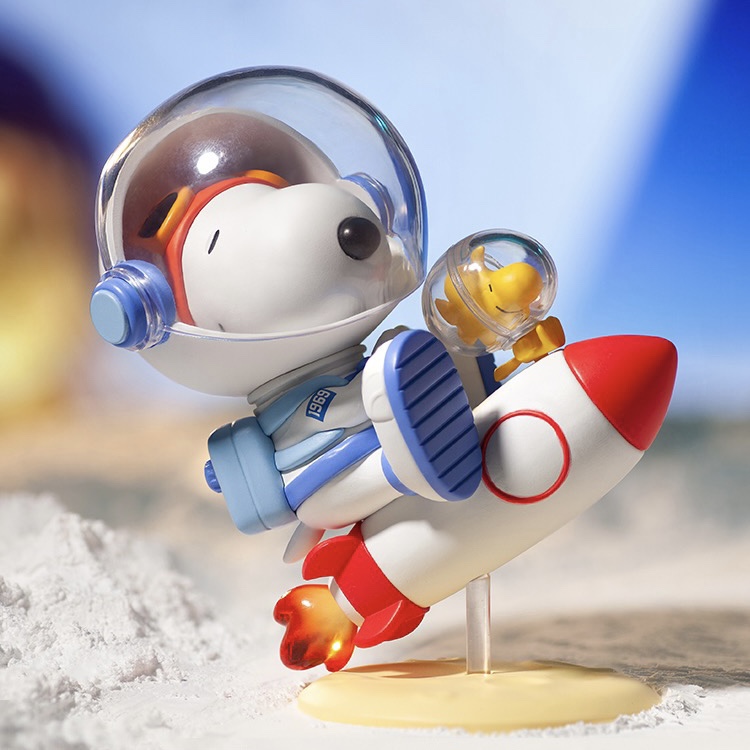 POPMART泡泡玛特 史努比太空系列手办摆件可爱周边Snoopy正品盲盒