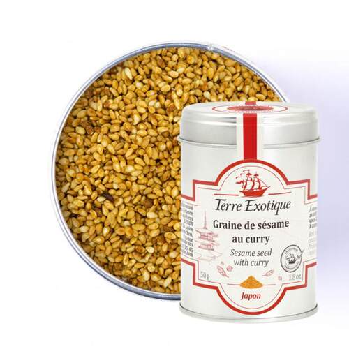 【欧厨】terre exotique curry sesame seed咖喱芝麻日式调料50g
