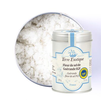 【欧厨】terre exotique fleur de sel de guerande IGP 100g
