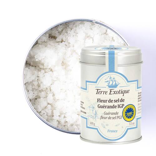 【欧厨】terre exotique fleur de sel de guerande IGP 100g