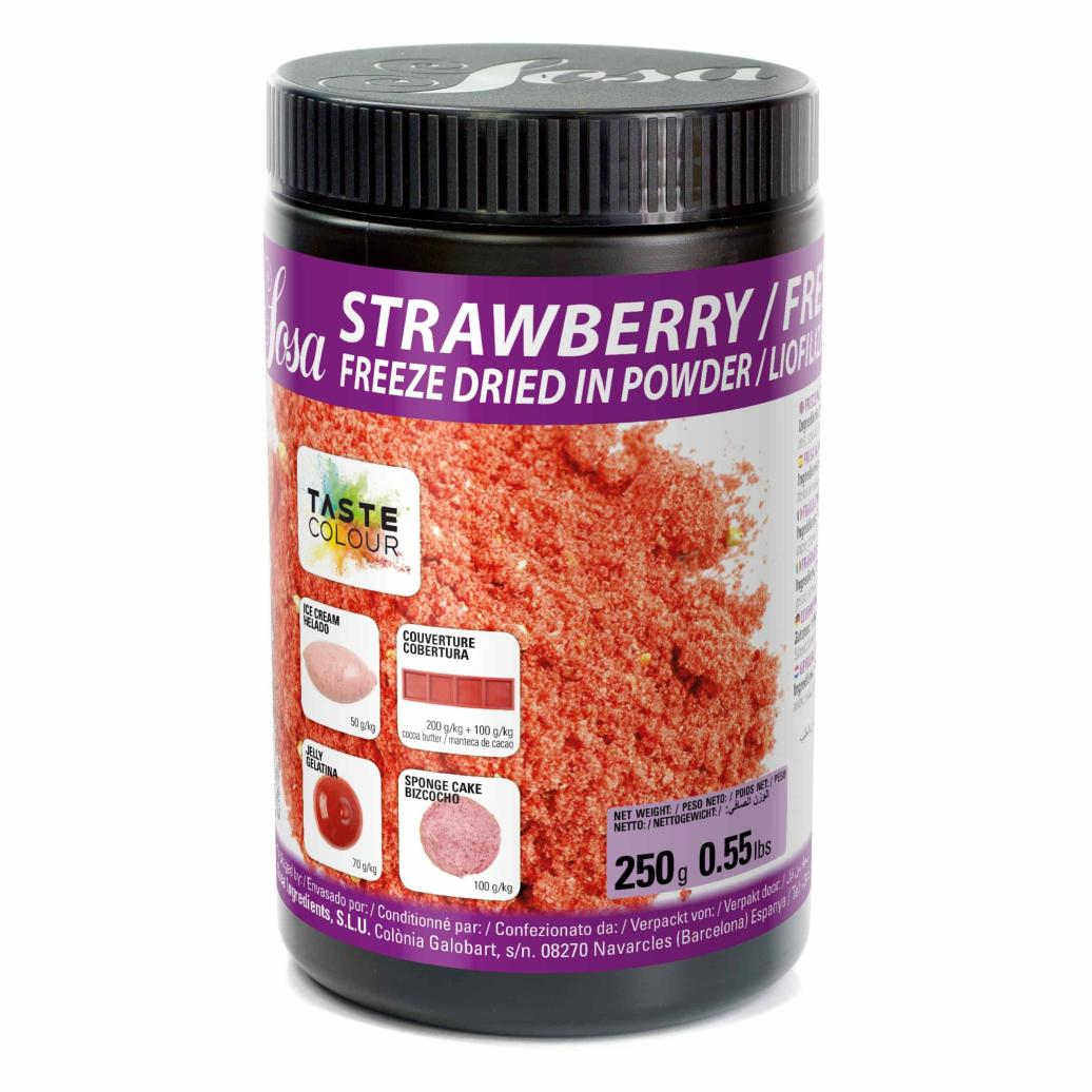 【欧厨】SOSA法国索萨冻干草莓粉 250g