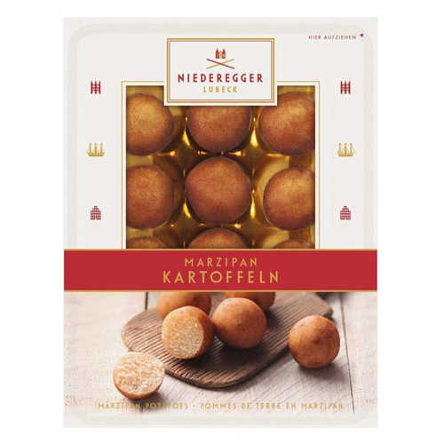 【欧厨】niederegger lubecker marzipan德国可可吕贝克杏仁糖100