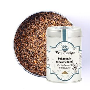 【欧厨】terre exotique poivre noir concasse fume烟熏黑胡椒