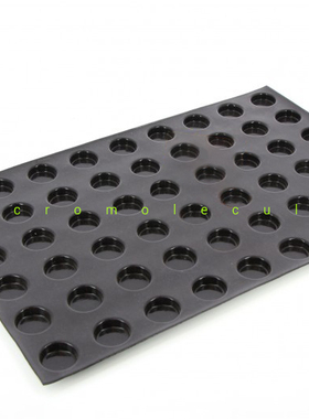 【欧厨】法国matfer flexipan直径4cm 深度2cm 60x40cm硅胶垫54枚