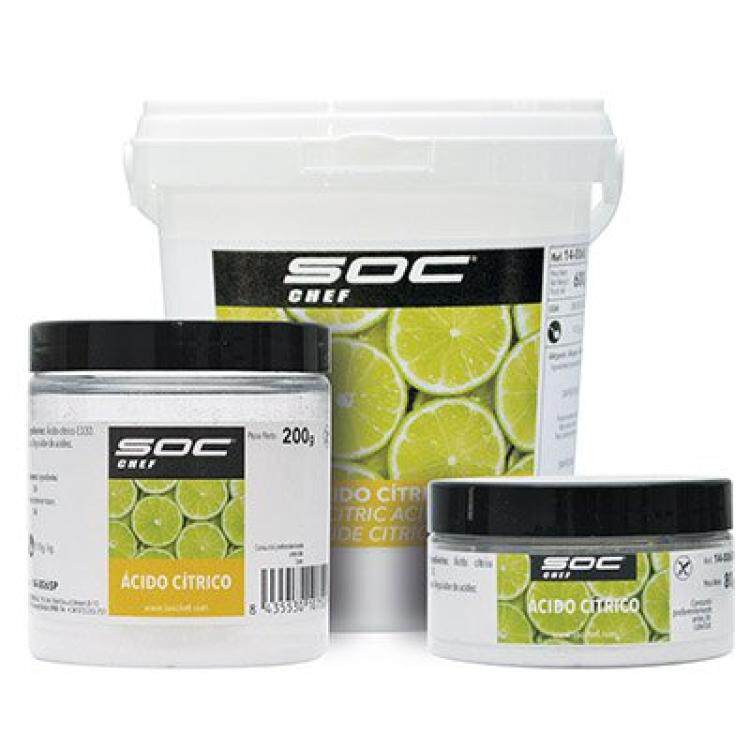 【欧厨】SOC西班牙进口CITRIC柠檬酸素食西餐甜品分子料理600G