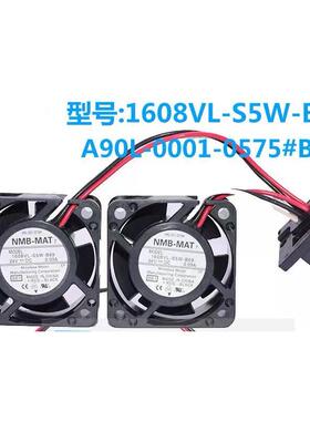 原装NMB 1608VL-S5W-B69 24V 0.09A 4020 4cm 发那科系统散热风扇