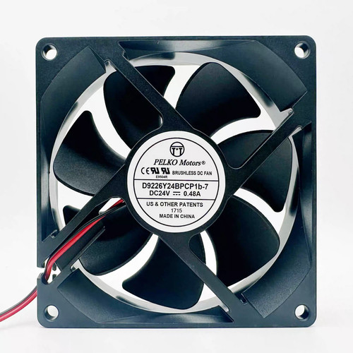 全新PELKO MOTORS D9226Y24BPCP1b-7 24V 0.48A大风量变频器风扇