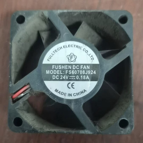 全新现货FS60708J924 24V 0.18A 6025 6cm 2线大风量静音散热风扇