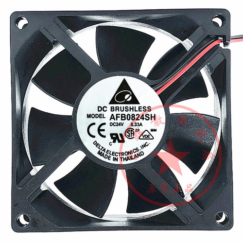 全新原装台达AFB0824SH 24V 0.33A 8CM 8025大风量变频器散热风扇