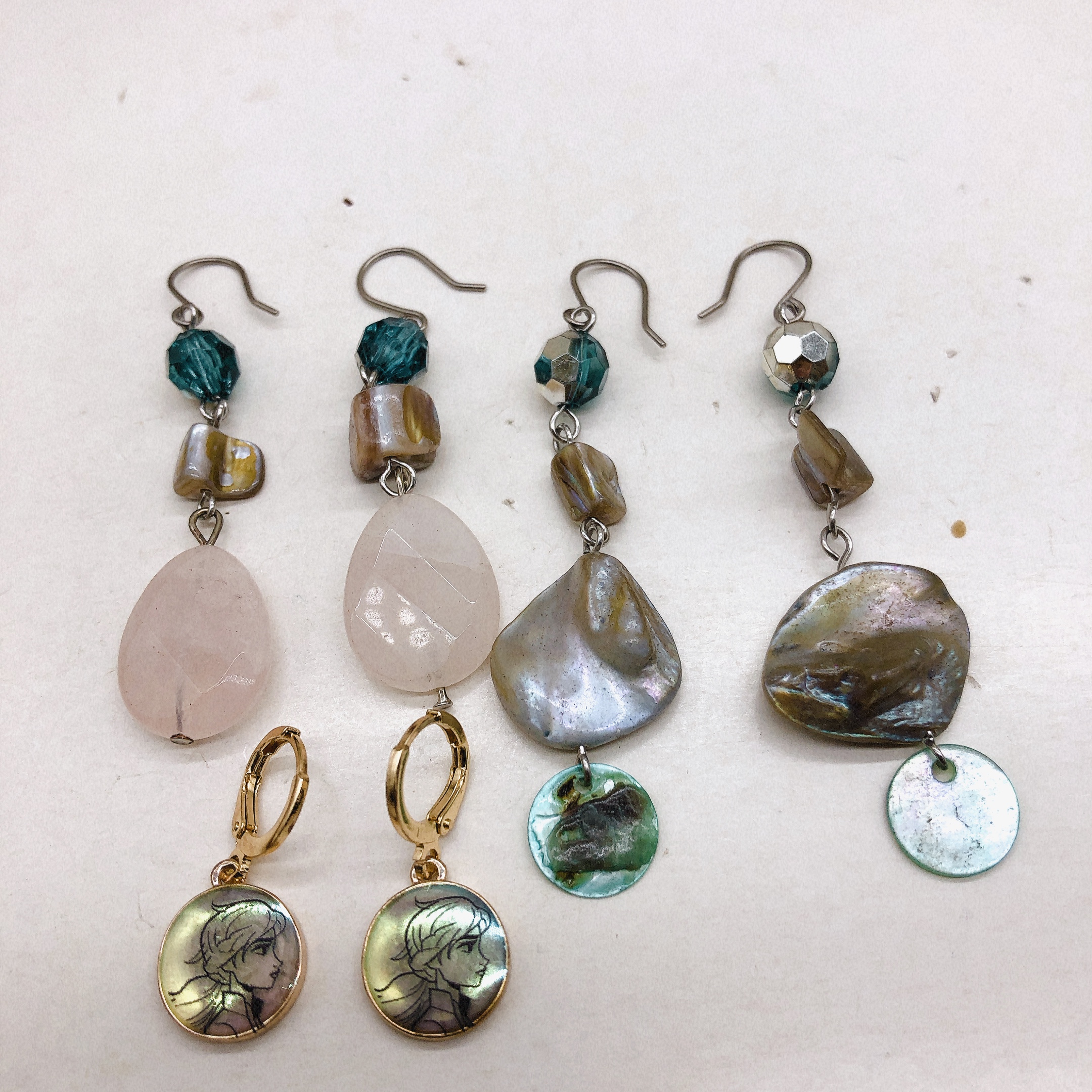 外贸饰品欧美合金女款贝壳