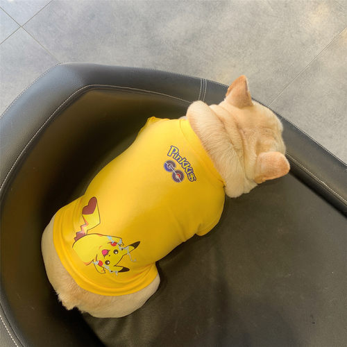 法斗纯棉T恤胖狗衣服英斗服饰