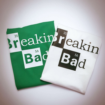 绝命毒师海森堡美剧短袖男款t恤