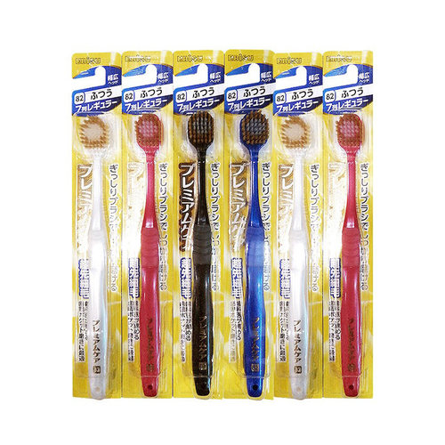 EBISU惠百施6列软毛宽头牙刷