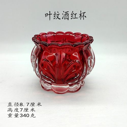 欧式轻奢风玻璃烛台摆件