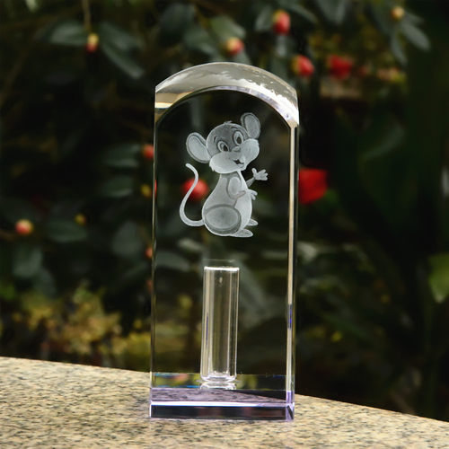 鼠宝宝内雕胎毛纪念品diy新生儿满月胎毛玉玺 婴儿脐带胎发章制作