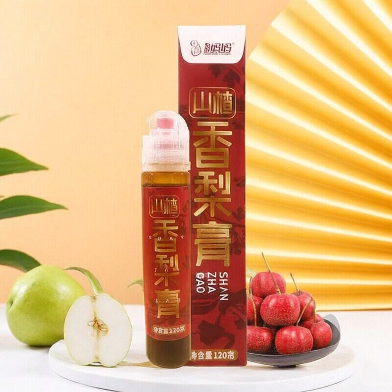 新疆库尔勒成成妈妈梨膏手工古法熬制山楂香梨膏原产地直发120g