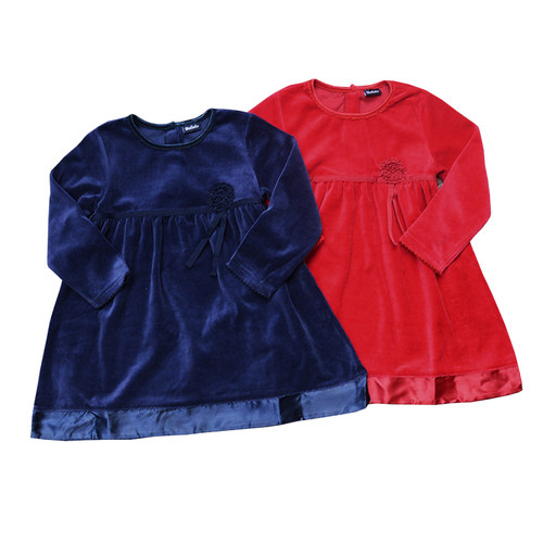 原单婴儿女童小宝宝秋冬款礼服裙