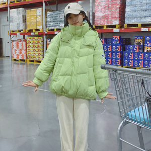【现货新款】贴标短款学生连帽羽绒服 986-P235 K338  50绒图片