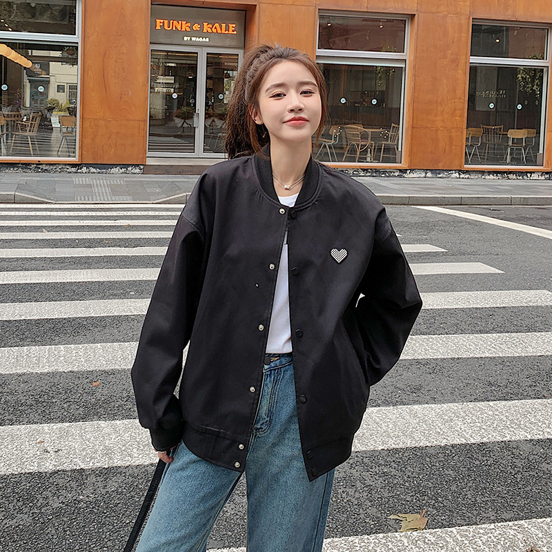 现货秋装新款贴标棒球服小外套221-P145K198,女装短外套,浙宝251