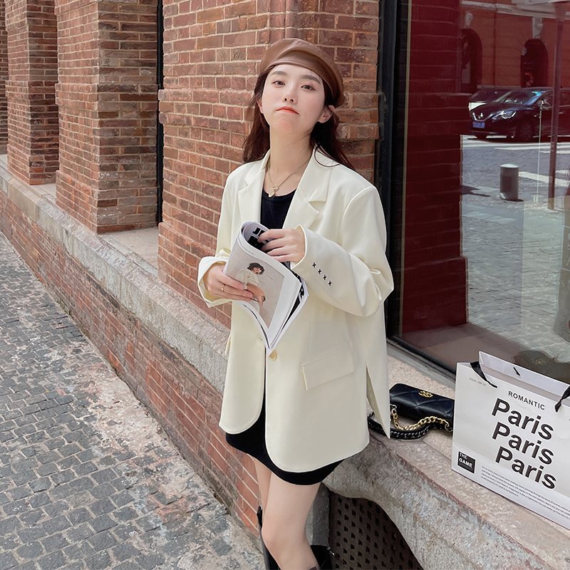 现货数据好春季新款宽松小西装小设计两色~915-P115K168，女装西装，浙宝251