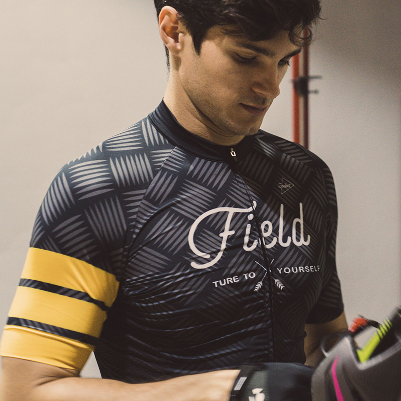 思帕客麦田新款骑行服意大利进口速干面料山地公路车单车服男夏