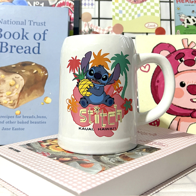 史迪奇史迪仔Stitch卡通可爱水杯