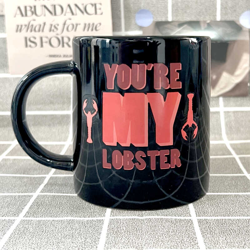 friends龙虾外贸出口水杯陶瓷