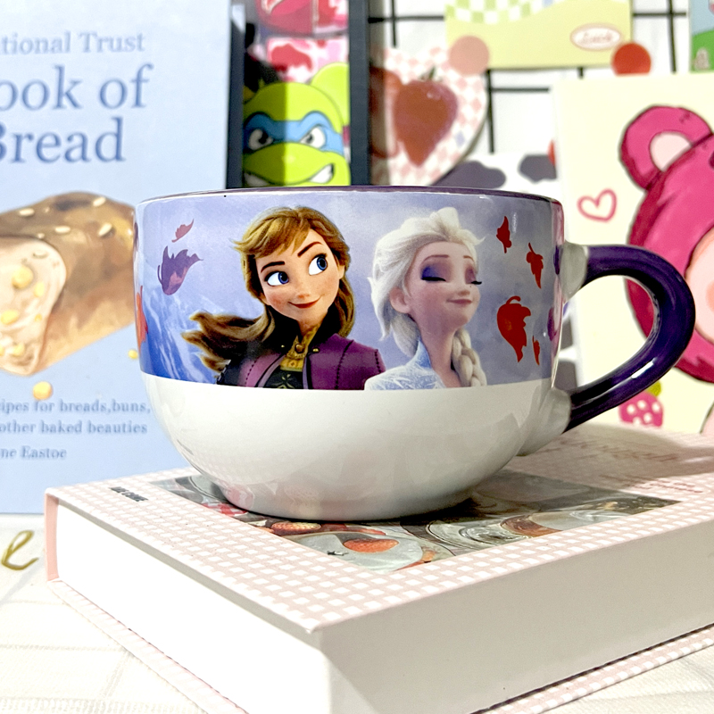安娜艾莎公主陶瓷马克杯汤碗
