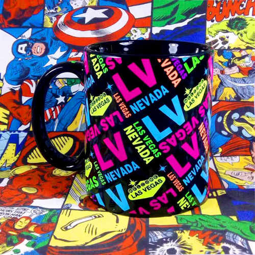 美国拉斯维加斯纪念款水杯马克杯