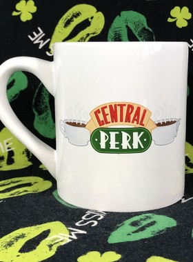 老友记FRIENDS周边central perk陶瓷水杯创意马克杯咖啡杯茶水杯