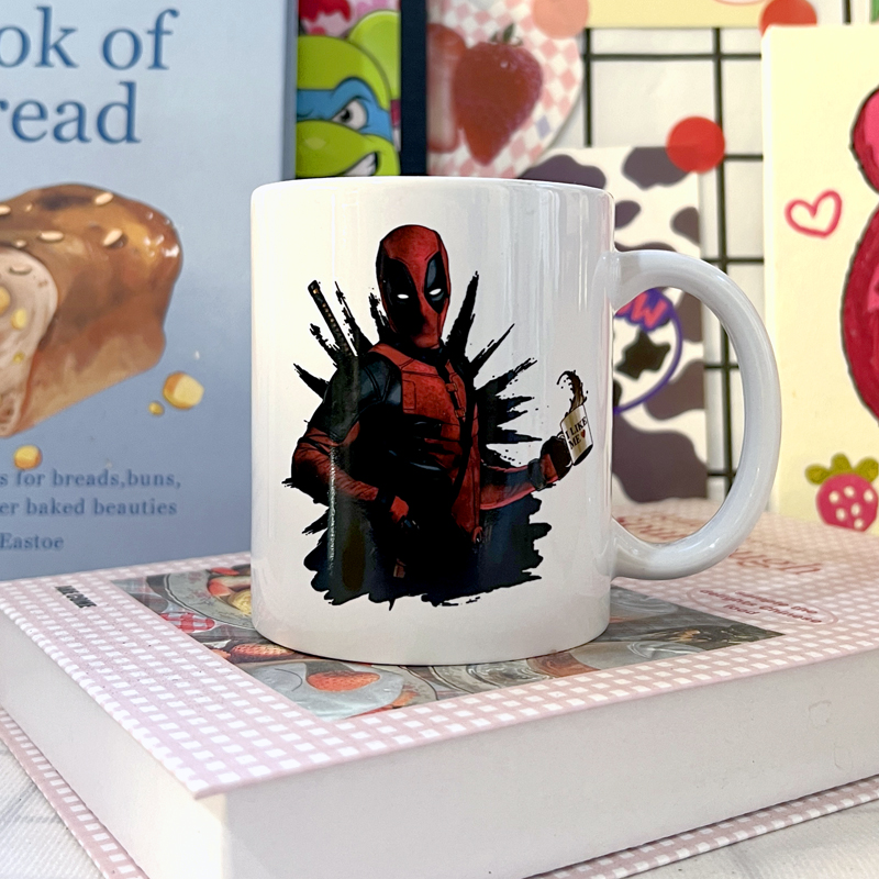 漫威死侍陶瓷马克杯创意礼物